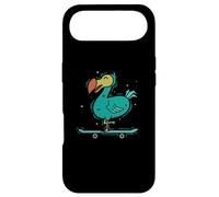 Dodo chevauchant Un Oiseau en Skateboard Coque pour iPhone Air