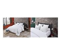 Dodo - Couette 220x240 Multi-Protect - Couette pour Lit 2 Personnes - Polyester Gonflant, Doux, et Traité Antibactérien & Lot DE 2 OREILLERS Anti ACARIENS - Moelleux - 50 x 70 cm