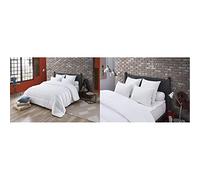 Dodo - Couette 240x260 Multi-Protect - Couette pour Lit 2 Personnes - Polyester Gonflant, Doux, et Traité Antibactérien & Oreiller MAXICONFORT Thermolite Ultra - Moelleux - 60 x 60 cm, Blanc