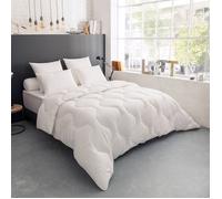 DODO I Couette Tempérée Respirante 240x260 I pour Lit 2 Personnes I Anti-Humidité I Air Cool I Fabriqué en France I Lavable en Machine