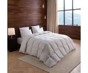 DODO | Couette Alpage - 55% Duvet - 30% Laine thermorégulante - Chaude