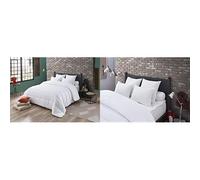 Dodo Couette Arizona Chaude, Polyester, Blanc, 240 x 220 cm & Oreiller MAXICONFORT Thermolite Ultra - Moelleux - 60 x 60 cm, Blanc