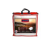 DODO Couette chaude 400gr/m² COUNTRY 200x200 cm blanc