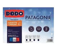 DODO Couette Patagonie chaude Blanc 200x200 cm