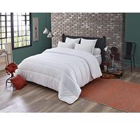 DODO - Couette Chaude Saniprotect 140x200 cm - Convient 1 Personne - Anti-Acariens, Ultra Douce - Tissu 100% Polyester - Garnissage Synthétique 100% Polyester Fibre Volupt'Air - Lavable à 40°C