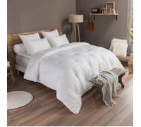 DODO I Couette Tempérée Extra Douce 140x200 I pour Lit 1 Personne I Confort Hôtel I Ultra-Gonflante Premium I Fabriqué en France I Lavable en Machine