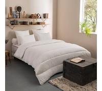 DODO - Couette Légère Anti-Acariens Proneem - 140x200 cm - pour Lit 1 Personne - Tissu 50% Coton, 50% Polyester - Garnissage 100% Polyester Fibre Creuse Siliconée - Lavable en Machine à 40°C