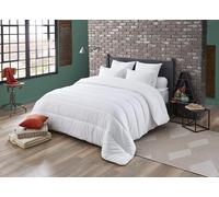 DODO - Couette Légère Arizona 240 x 260 cm - Fibre Circul'Air Recy 200g/m² - Ultra Douce - Enveloppe Polyester - Lit 2 Personnes - Piquage Lignes - Finition Biais - Lavable 40°C