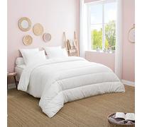 DODO - Couette Légère Cocooning 140 x 200 cm - pour Lit 1 Personne - Douceur Absolue - Enveloppe 100% Coton Naturel - Garnissage 100% Polyester Fibre Creuse Siliconée - Lavable à 40°C