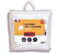 DODO Couette tempérée 300gr/m² anti-acarians VICTORIA 220x240 cm blanc
