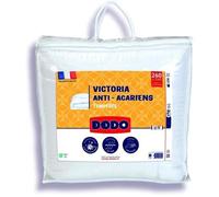 DODO Couette tempérée 300gr/m² anti-acarians VICTORIA 240x260 cm blanc