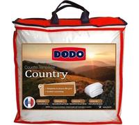 Dodo Couette temperee Country - 200 x 200 cm - Blanc
