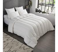 DODO - Couette Tempérée Micro Respirante 200x200 cm - pour Lit 2 Personnes - Enveloppe 100% Polyester Microfibre - Garnissage Fibre Recyclée MicroRespi - Lavable à 40°C