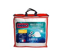 DODO - Couette Tempérée Multi Protect 240x260 cm - Convient 2 Personnes - Anti-Acariens et Punaises de Lit - Tissu 100% Polyester - Garnissage 100% Polyester Termolite Lin Protect - Lavable à 40°C