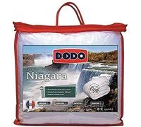 DODO - Couette Tempérée Niagara 140x200 cm - Convient 1 Personne - Anti-Acariens, Douce, Confortable - Tissu 100% Coton - Garnissage 100% Polyester Fibre Creuse Siliconée - Lavable en Machine à 40°C