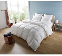 DODO - Couette Tempérée Nuage de Douceur 140 x 200 cm - Senso Protect | SUPRELLE SENSO PROTECT 250g/m² - Enveloppe 100% Percale de Coton - Lit 1 ou 2 Personnes - Piquage Carreaux - Lavable 40°C