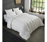 DODO - Couette Tempérée Nuits calmes 140x200 cm - Anti-acariens | Fibre SOFT'TOUCH 300g/m² - Ultra-Douce - Enveloppe Polyester - Lit 1 ou 2 Personnes - Piquage Lignes - Lavable 40°C