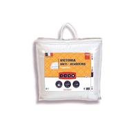 DODO Couette Victoria 220x240 cm temperée - garnissage 100% Polyester - 2 Personnes - Blanc