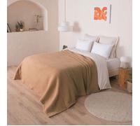 DODO - Couverture Chamonix Sable - 240 x 300 cm