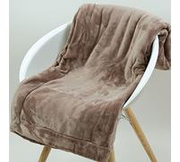 DODO - Couverture Polaire Extra Douce - Taupe 240x260 cm