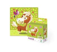 Dodo D300114 Educational Pony Puzzle 16 Pieces, Various