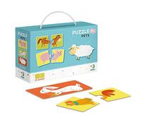 Dodo D300115 Educational Puzzle Duo Pets 24 Pieces