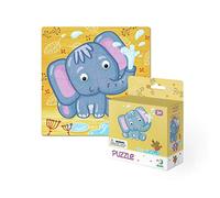 Dodo D300162 Educational Elephant Puzzle 16 Pieces, Various