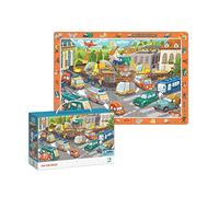 Dodo D300370 Eductional On The Road Observation Puzzle 80 Pieces, Various