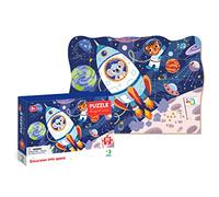 Dodo D300374 Educational Excursion into Space Puzzle 30 Pieces, Various