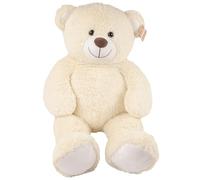 DODO D'AMOUR - Ours en Peluche XXL - Animaux - 192912 - Blanc - Jouet pour Enfant - Cadeau - Géant - Doux - Rassurant - Doudou - Décoration - 100 cm x 50 cm - À Partir de 12 Mois