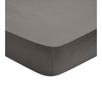 DODO - Drap Housse 120x190cm - Influence - Granit - Bonnet 30 cm | Percale de Coton - Toucher Lisse & Doux - Élégance Intemporelle - Lit 1 Personne - Lavable 60°C