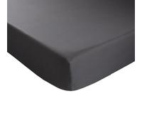 DODO | Drap Housse Coton Thermorégulé Gris Acier | 140x190 cm | Thermosoft Ultra Respirant | Évacue l'Humidité | Bonnet 32 cm | Tenue Parfaite | Séchage Rapide | Lavable à 60°C