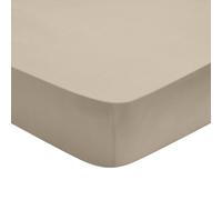 DODO - Drap Housse Influence 80x190cm - Osier - Percale de Coton - Toucher Lisse & Doux - Élégance Intemporelle - Bonnet de 30 cm - Lit 1 Personne - Lavable 60°C