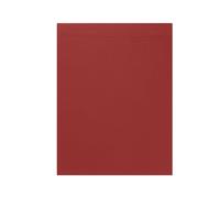 DODO - Drap Plat 270x310cm - Studio - Rouge - 100% Coton | Toucher Doux & Naturel - Coloris Intemporel - Confort Quotidien - Lit 2 Personnes - Parement de 8 cm - Lavable 60°C