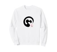 Dodo en Japonais Enso Circle Zen Dronte Sweatshirt