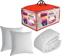 DODO Ensemble Couette + 2 oreillers Pack Maison 220x240cm + 2 oreillers 60x60