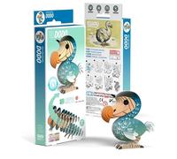 Eugy Puzzle 3D Dodo N°100 – Jouet créatif éducatif en carton recyclé dès 6 ans