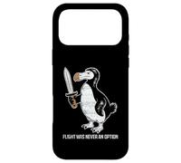 Dodo Flightless Bird Flight n'a jamais été Une Option | Funny Dodo Coque pour iPhone 17 Pro Max