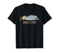 Dodo it later - Oiseau Dodo Lazy T-Shirt