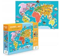 DODO Jeu magnétique - Carte du monde