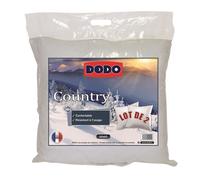 DODO Lot de 2 Oreillers COUNTRY 60x60cm