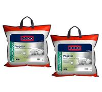 Lot de 2 oreillers ergonomiques à mémoire de forme - 60x60 cm - VEGETAL