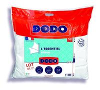 Lot de 2 Oreillers Médium - L'ESSENTIEL - 50x70 cm - 100% Polyester