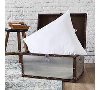 DODO - Lot de 2 Oreillers Taïga 60 x 60 cm - Soutien Medium | Fibre Recy Circul'Air - Dormeurs sur le Dos - Enveloppe 100% Polyester TOPCOOL - Lavable 40°C