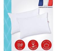 DODO Lot de 2 oreillers Tendance 50x70 cm- 100% Polyester