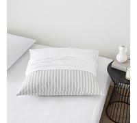 DODO - Lot de 2 Protège Oreillers Anti-acariens 65x65 cm - Molleton 100% Coton - Traitement Végétal Anti-acariens - Sanfor Anti-rétrécissement - Absorbant - Lavable en Machine à 40°C