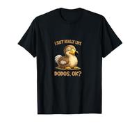 Dodo Lustig J'aime Vraiment Beaucoup Les Dodos Motiv T-Shirt