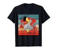 Dodo, Oiseau, Ailes, Battement, espiègle, Joyeux, Humour T-Shirt Graphique avec Valeur