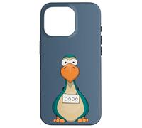 Dodo Oiseau drôle de Comique en Tant Que Photo d'identité Coque pour iPhone 16 Pro