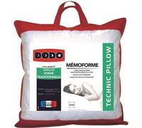 DODO Oreiller a mémoire de forme Memoforme - 60 x 60 cm